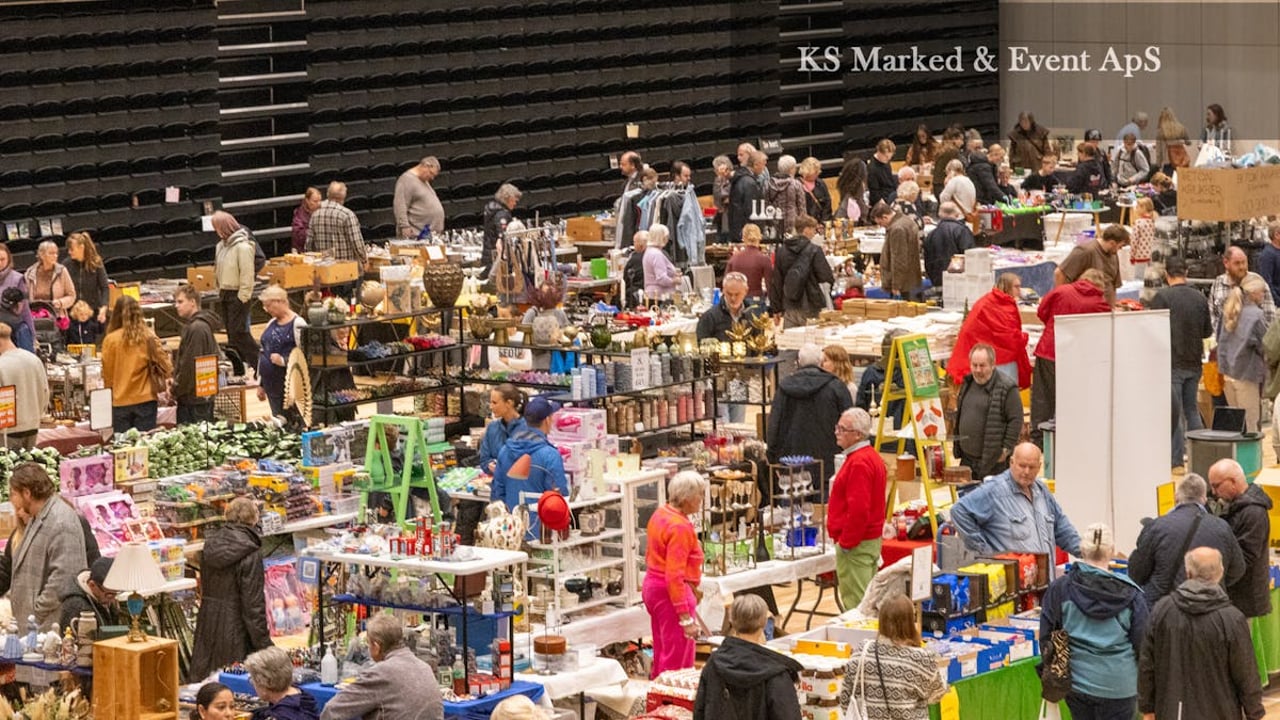 Stort loppe- kræmmermarked Arena Svendborg 
