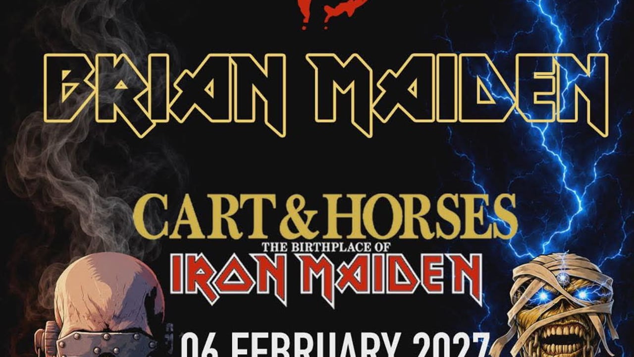 MEGADETH UK + BRIAN MAIDEN