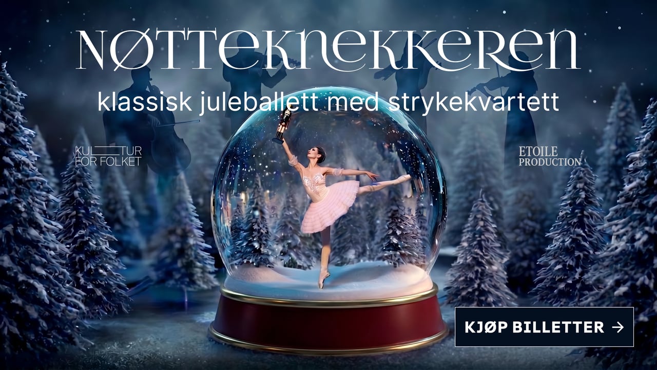 Nøtteknekkeren – klassisk julbalett med strykekvartett