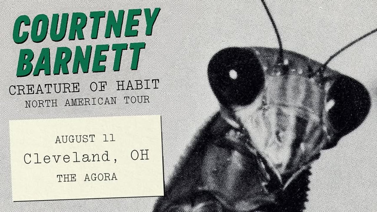 COURTNEY BARNETT - CREATURE OF HABIT TOUR - CLEVELAND