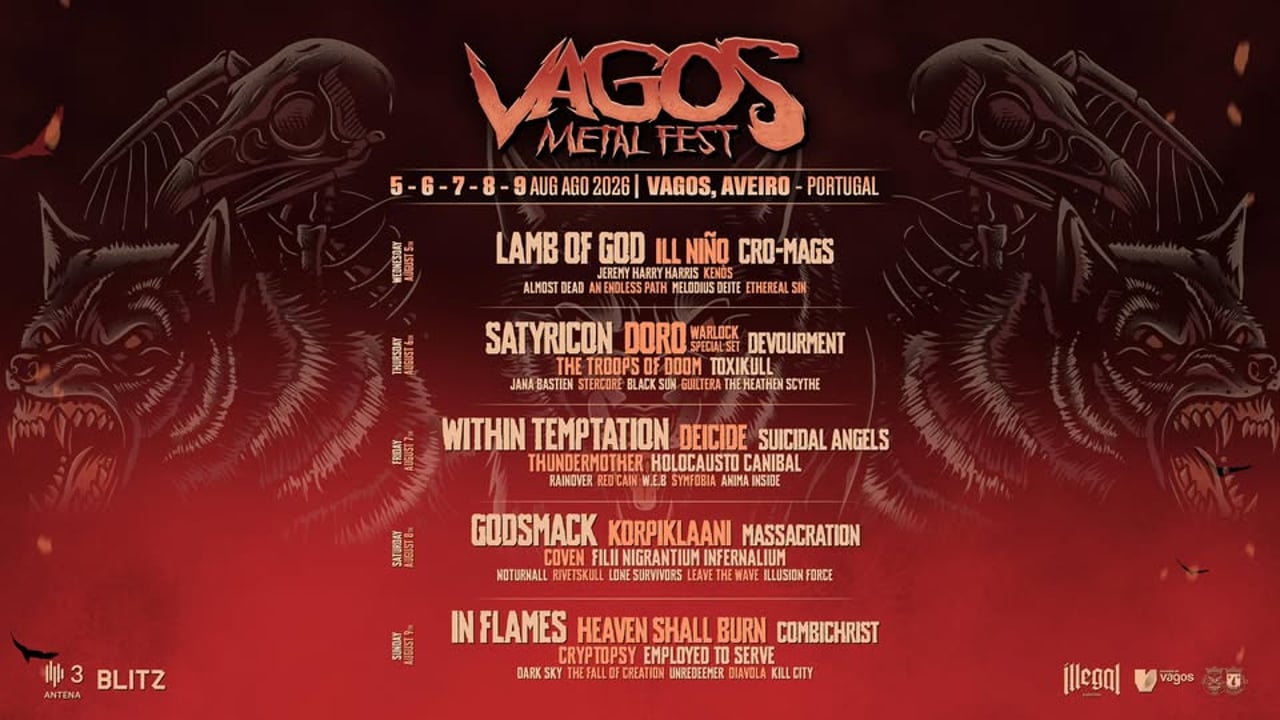 VAGOS METAL FEST 2026 | A Capital do Metal
