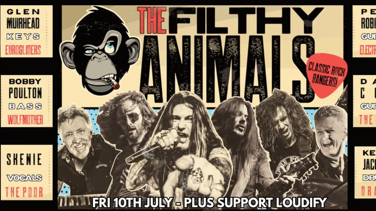 The Filthy Animals Live at The Golden Vine Hotel Bendigo