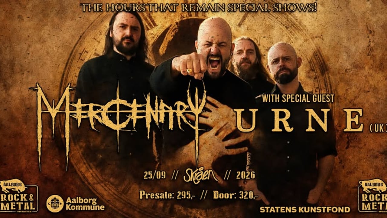 ARM concert: Mercenary & URNE (UK)