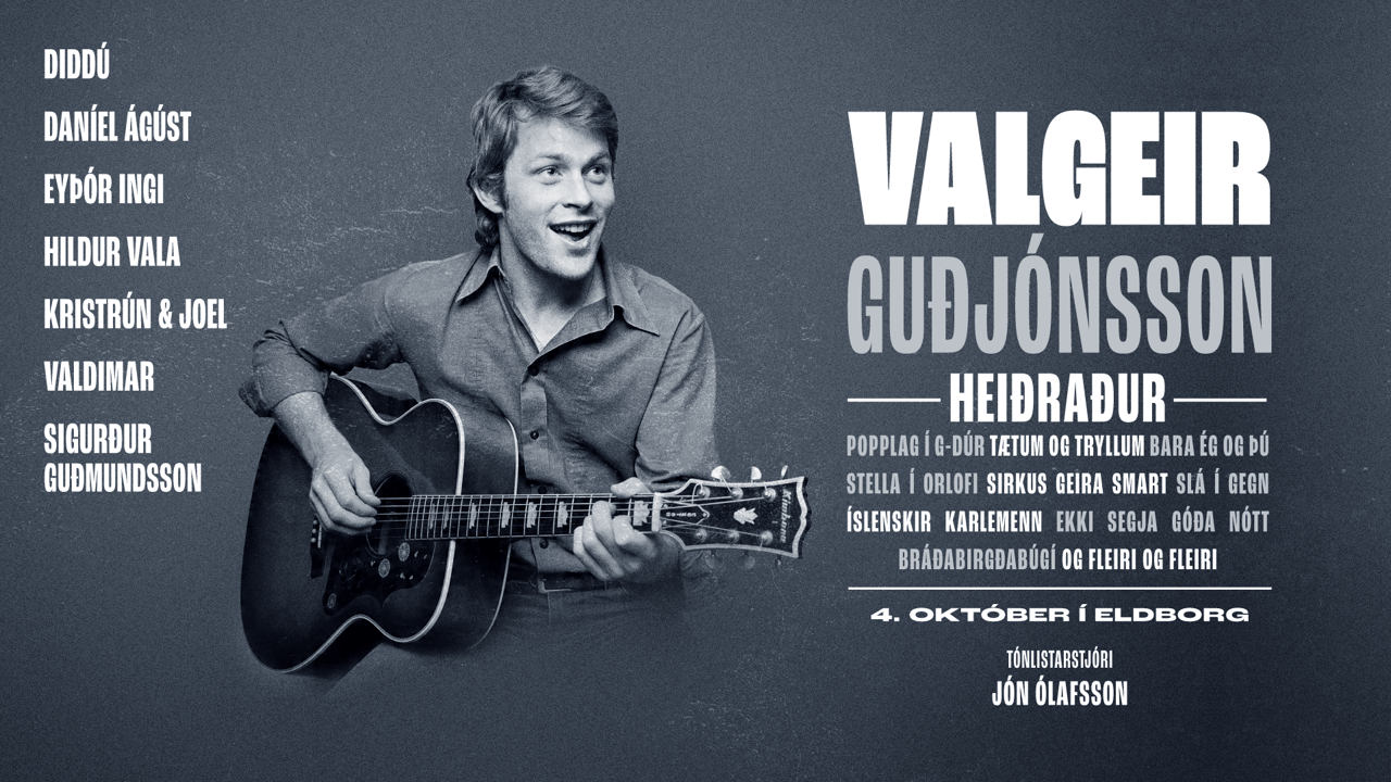 Valgeir Guðjónsson heiðraður