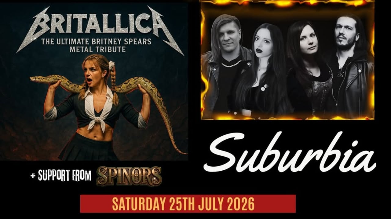 Britallica (Britney Spears Metal Tribute) + Spinors at Suburbia, Southampton