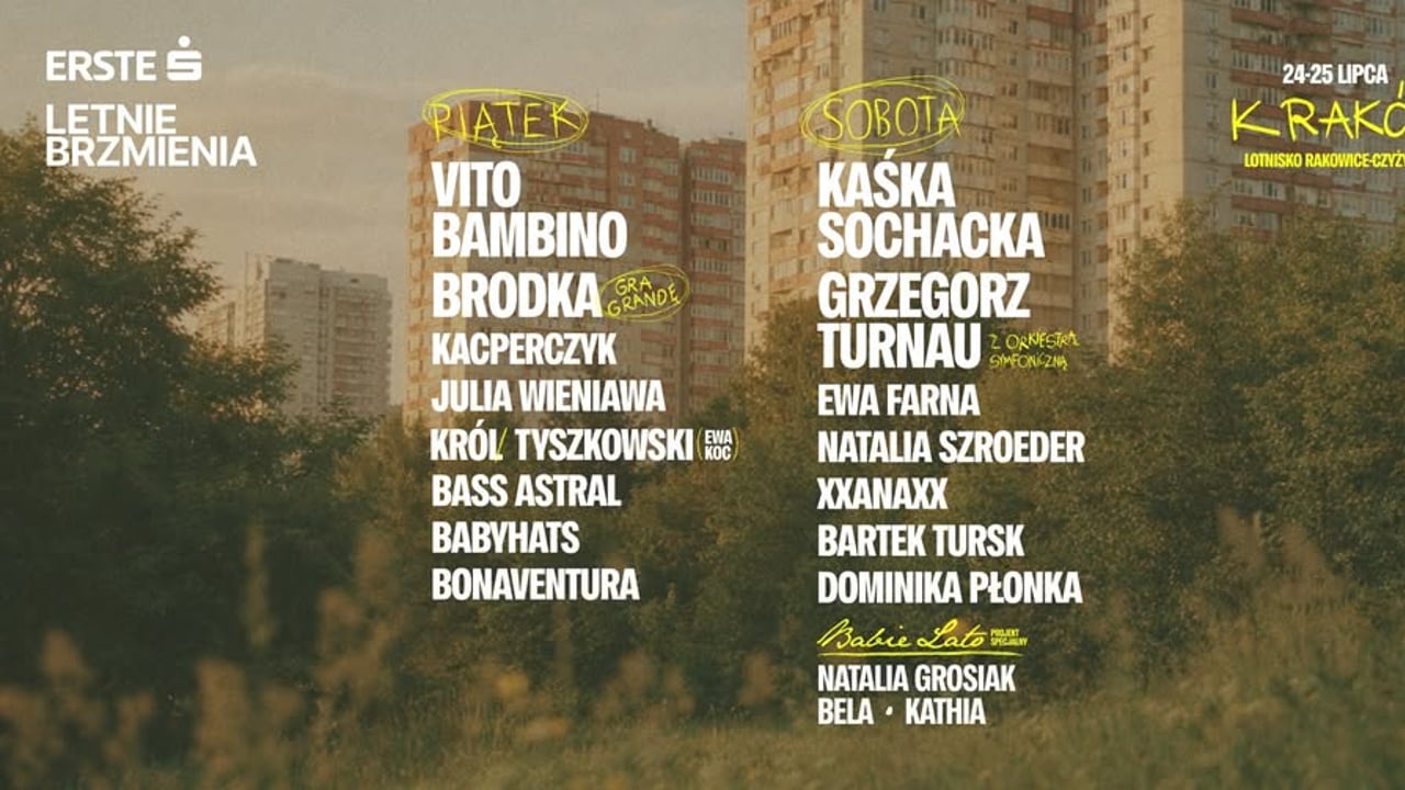 ERSTE LETNIE BRZMIENIA 2026 / Kraków / 24-25.07