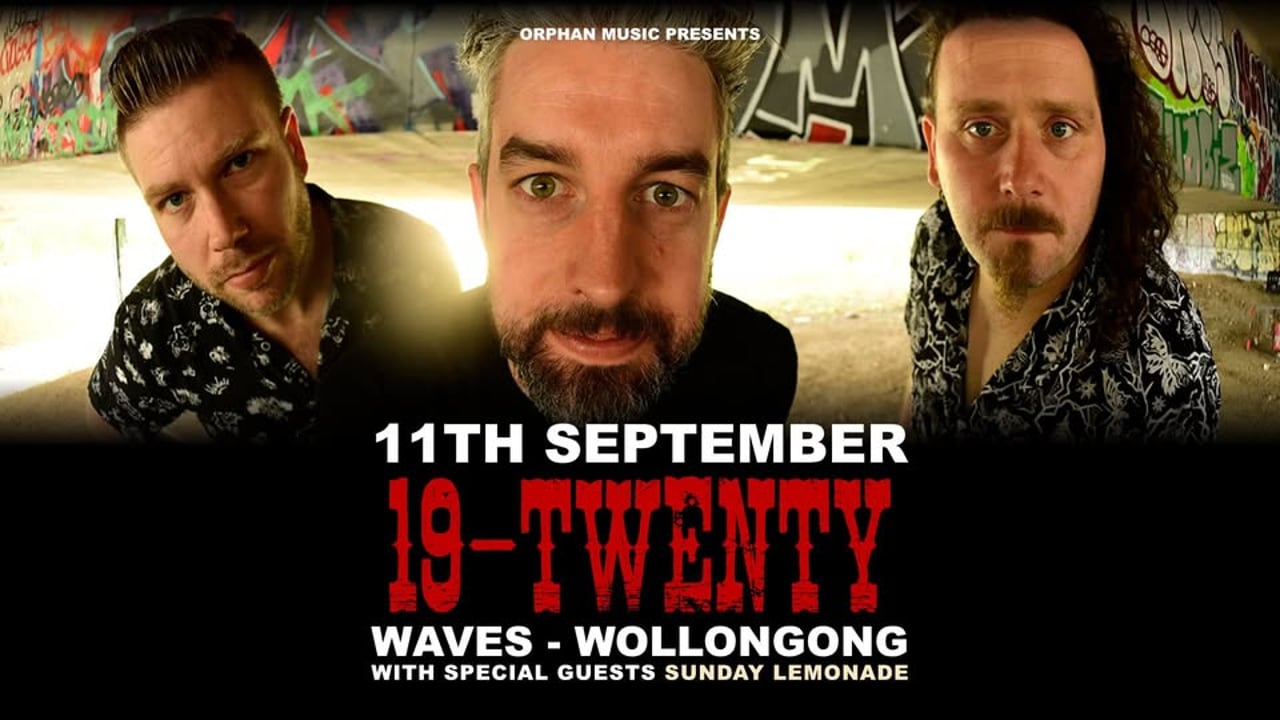 19-Twenty & Sunday Lemonade LIVE @ Waves