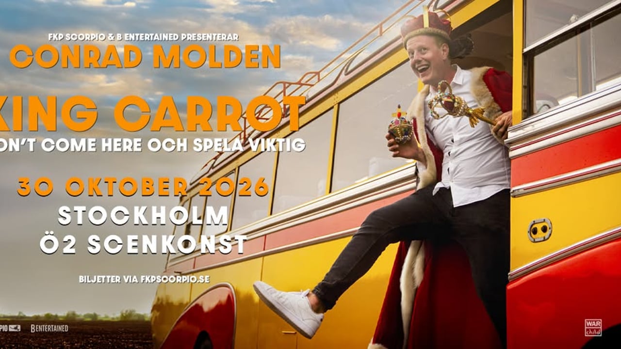 Conrad Molden - King Carrot, Standup | Stockholm