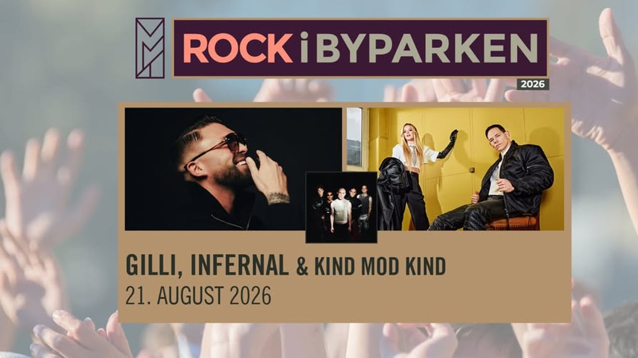 Rock i Byparken 2026 - 21. august 