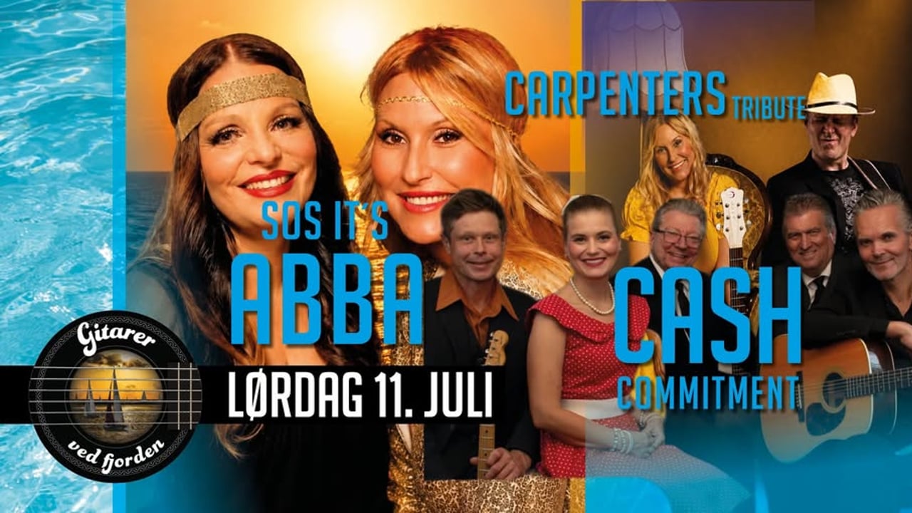 SOS it´s ABBA, Cash Commitment og Carpenters tribute!