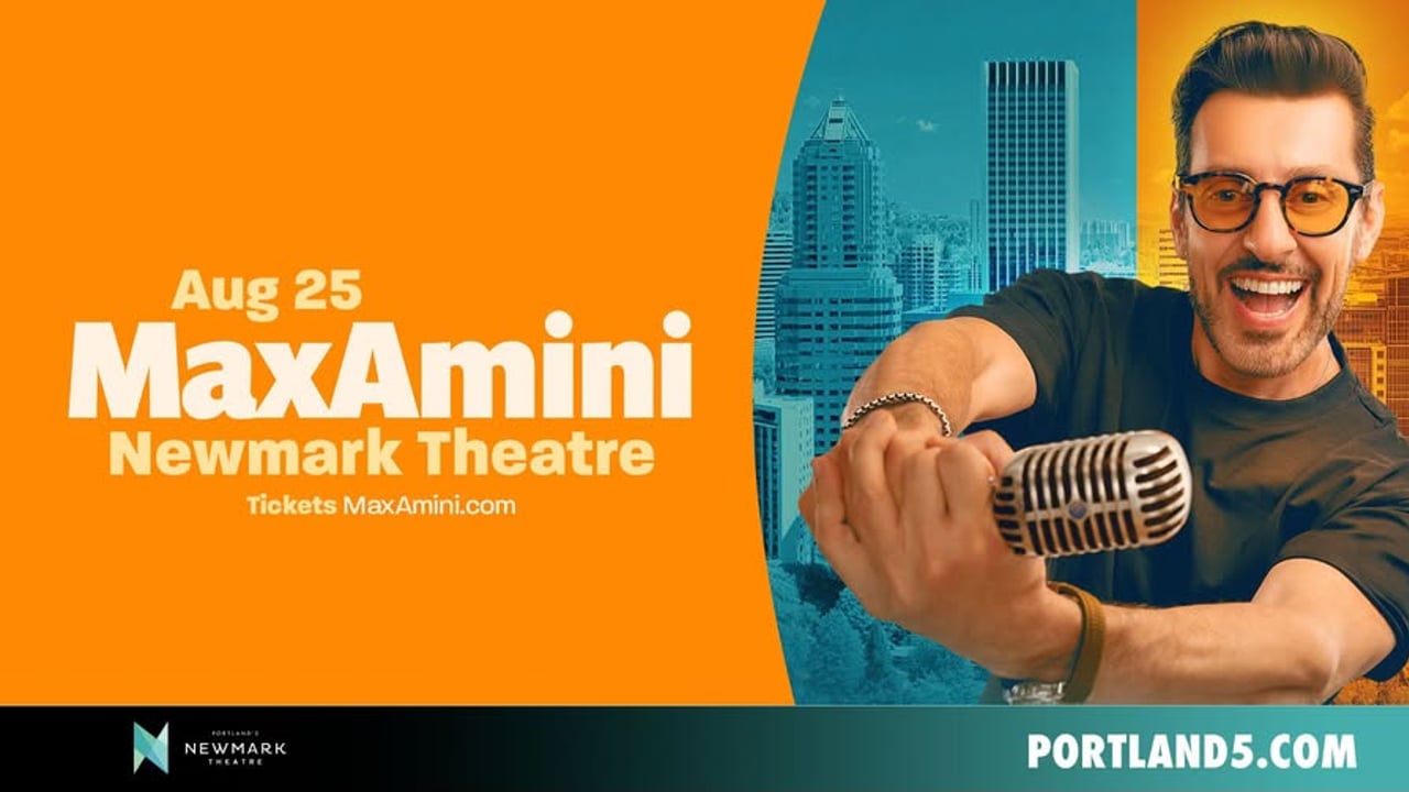 Max Amini Live in Portland!