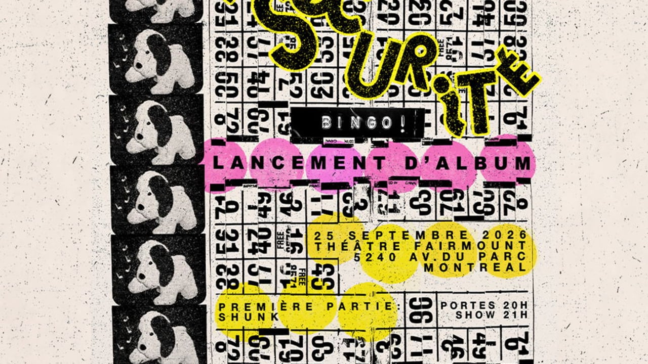 La Sécurité album launch: Bingo! + Shunk