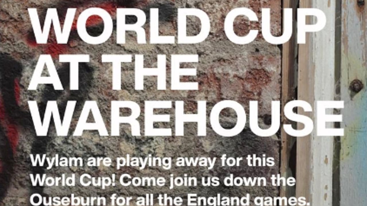 World Cup At The Warehouse - England vs Panama