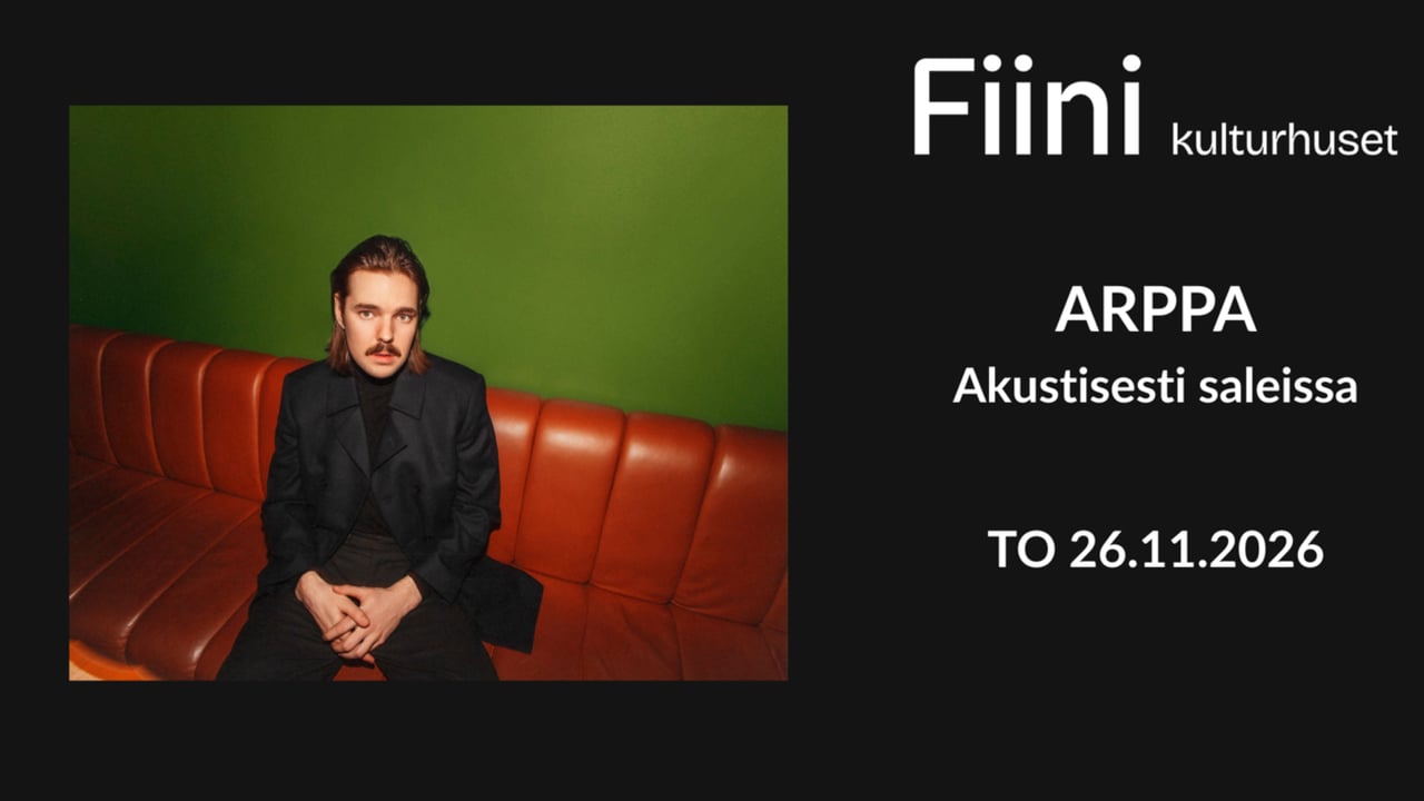 Arppa - Akustisesti saleissa