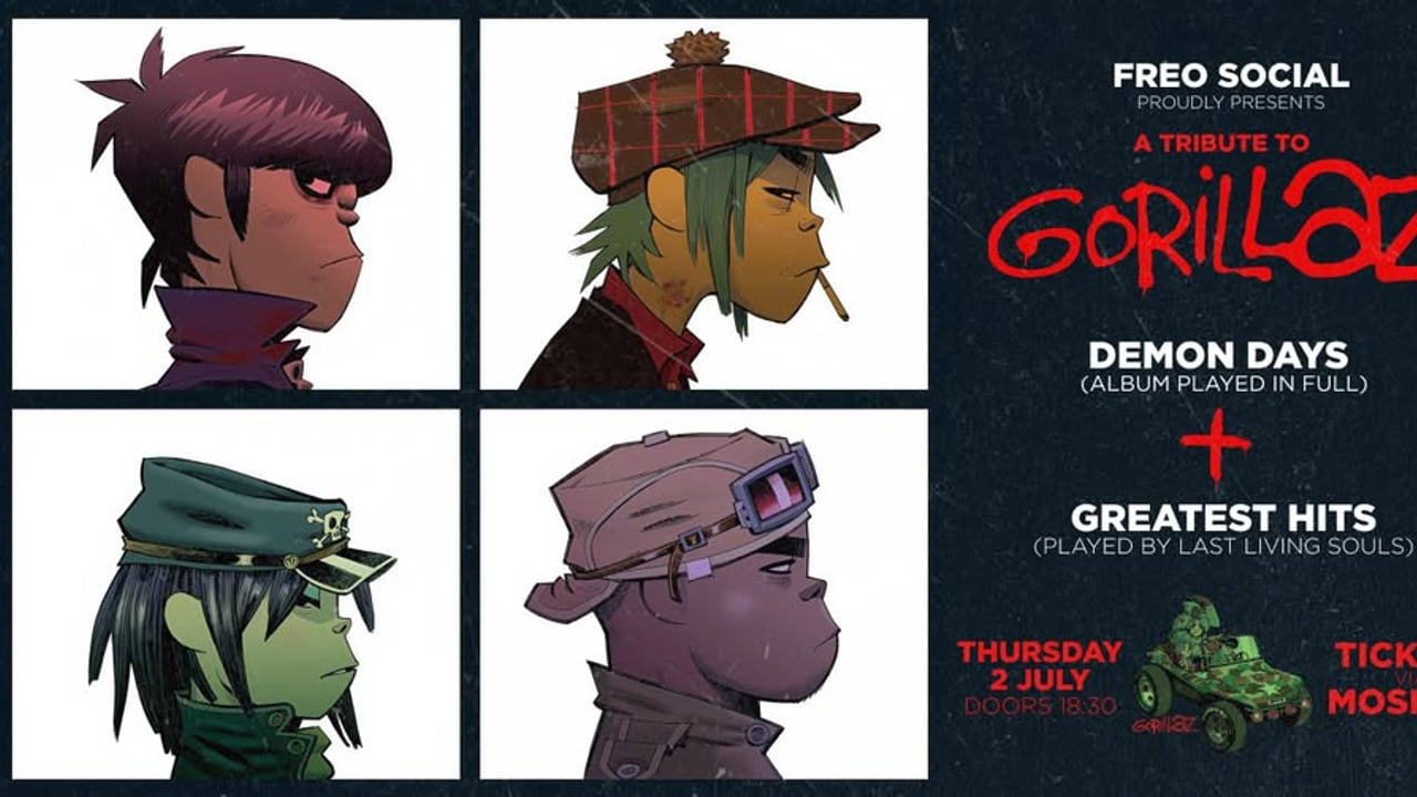 A Tribute to GORILLAZ - Demon Days Album + Greatest Hits played by Last Living Souls