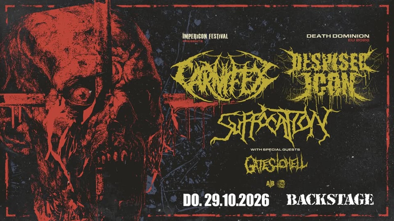 DESPISED ICON + CARNIFEX + SUFFOCATION | DEATH DOMINION EU 2026 | BACKSTAGE MÜNCHEN 2026
