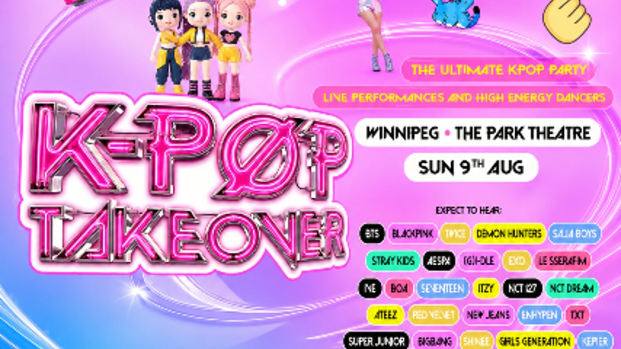 K-Pop Takeover Winnipeg at Park Theatre