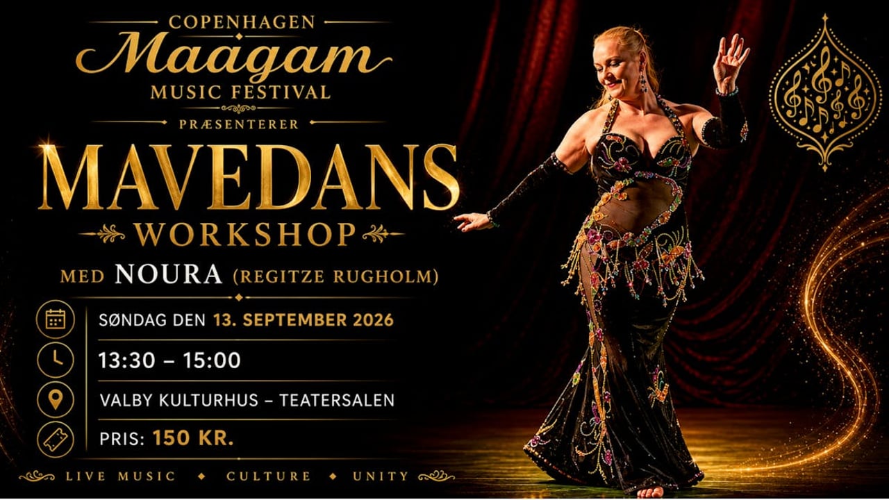 Copenhagen Maqam festival - workshop i mavedans