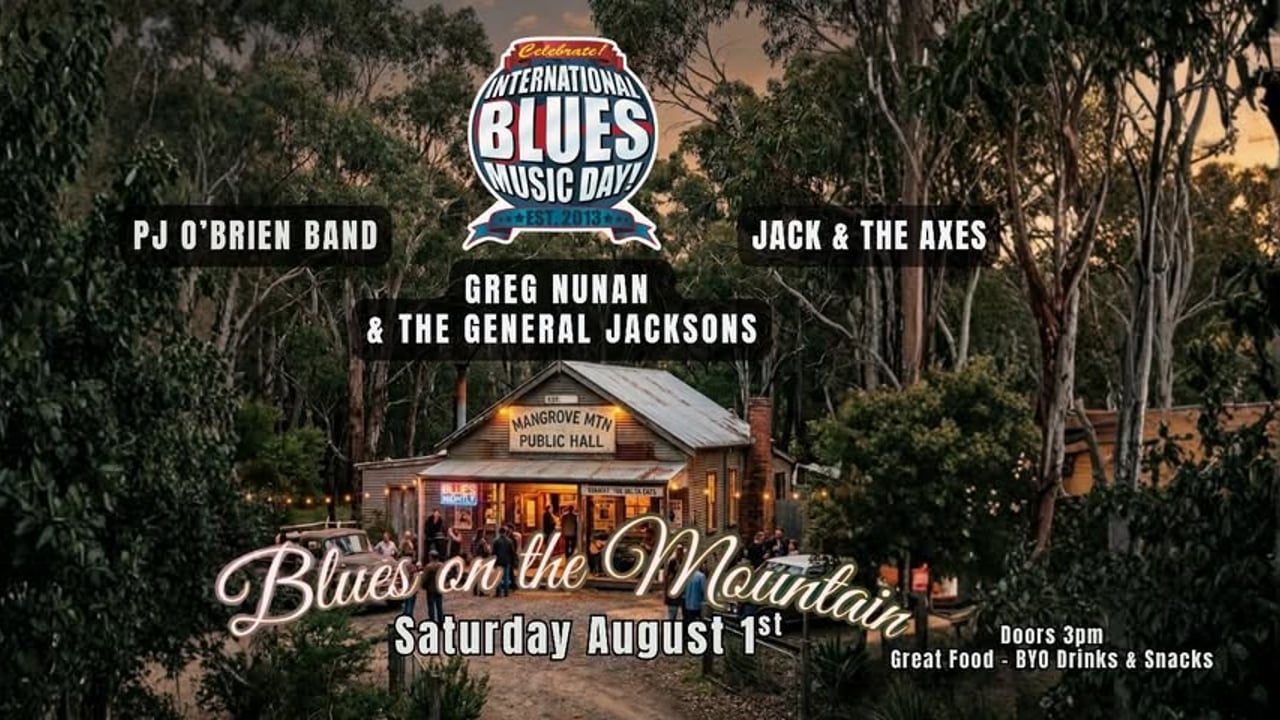 International Blues Music Day @ Mangrove Mountain Hall 