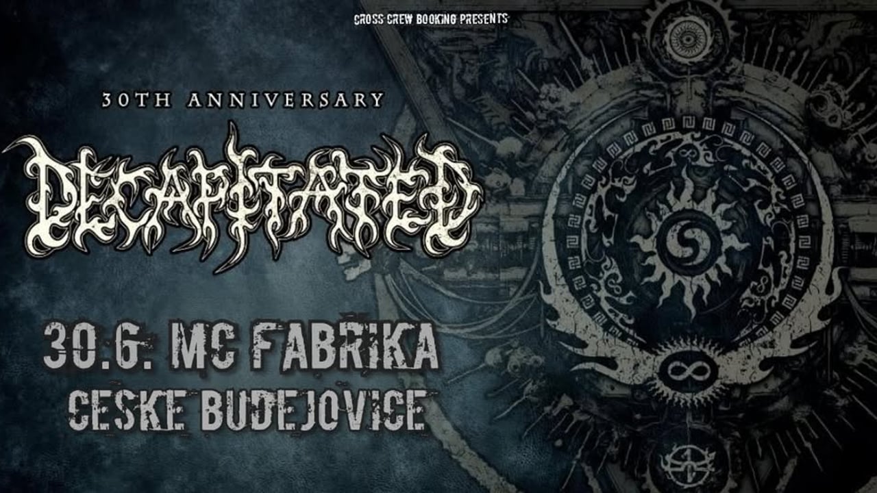 DECAPITATED (PL) + Anime Torment / České Budějovice