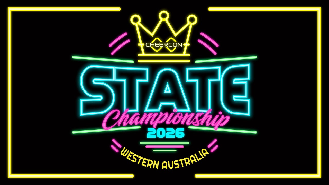 CHEERCON STATE CHAMPIONSHIPS WESTERN AUSTRALIA - SUNDAY