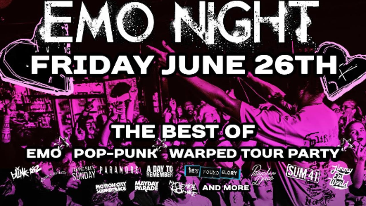 Emo Night ft. Flicker//Fade Live Band Emo Night!