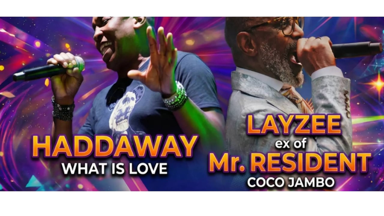 90’s Mega Fiesta – Haddaway & LayZee (Mr. President) Live