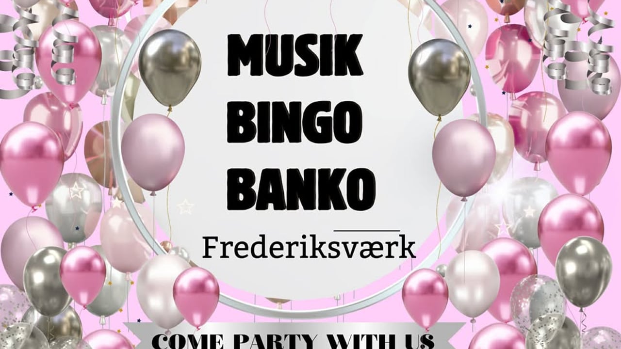 Musik Bingo Banko - Hawaii Lysfest i Gjethuset-Frederiksværk🌸