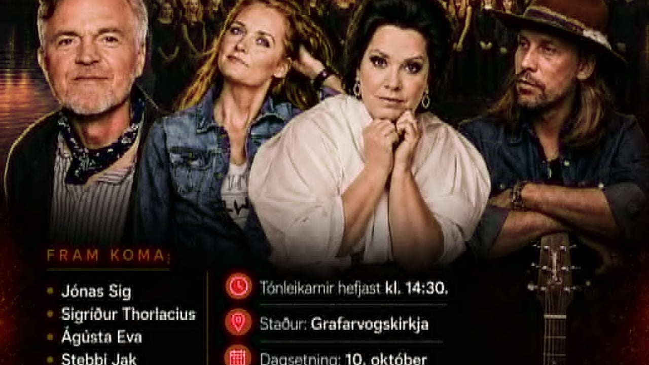 50 ára afmælistónleikar Gigtarfélags Íslands
