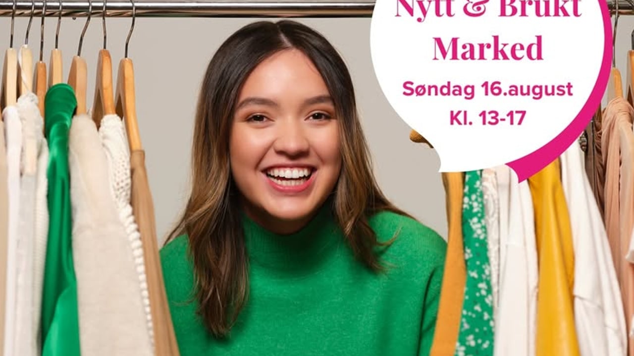 Nytt & brukt marked på Alti Eikunda i august