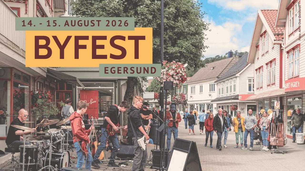 Byfest i Egersund 🎈
