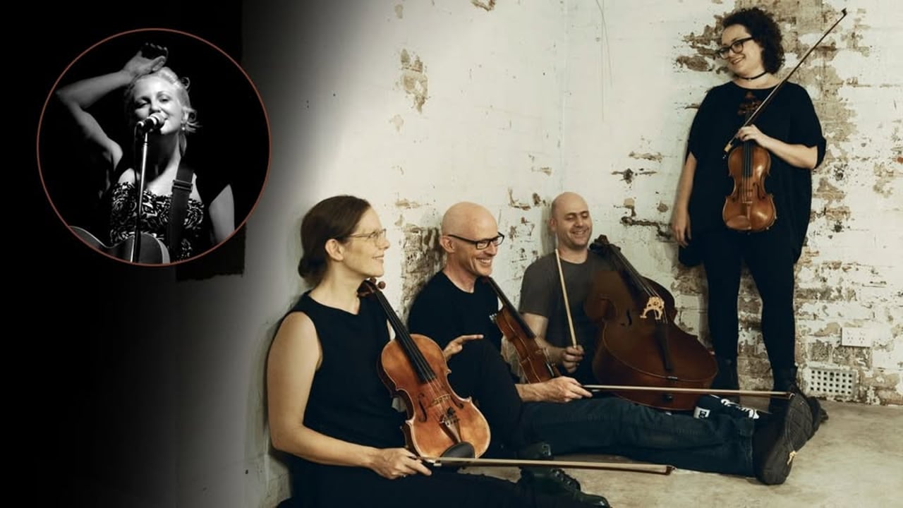 Jackie Marshall with Black Square Quartet - The Last Of The Human Troubadours