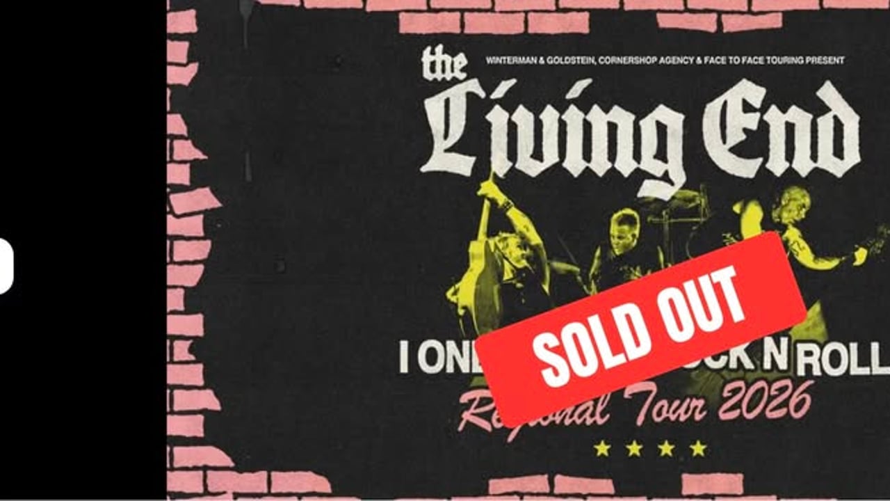 THE LIVING END - I ONLY TRUST ROCK N ROLL TOUR 2026