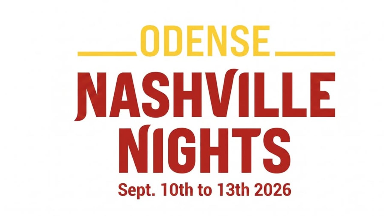 Nashville Nights Odense 2026 // Sept 10th to 13th 