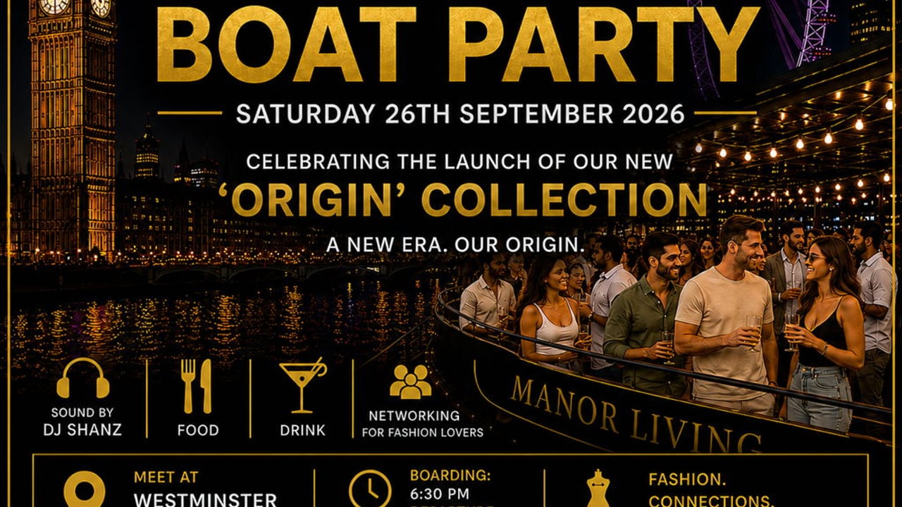 Manor Living: Fashion Launch Boat Party