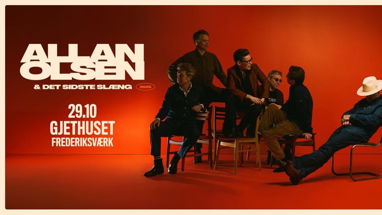 Allan Olsen & Det Sidste Slæng @ Gjethuset, Frederiksværk