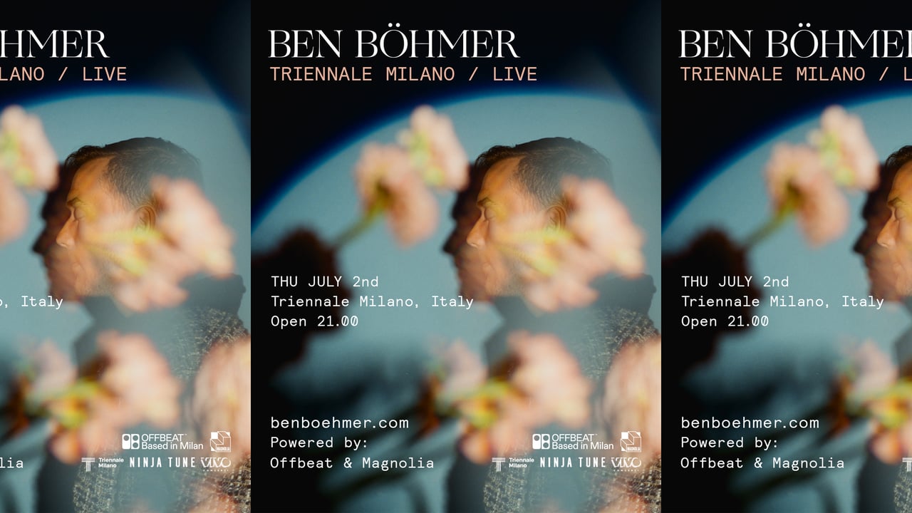 Ben Böhmer (live) - Triennale Milano