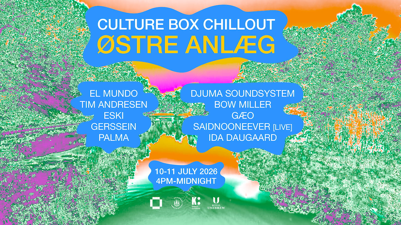 CULTURE BOX CHILLOUT 2026