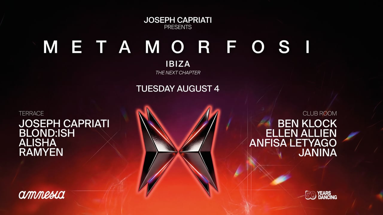 Joseph Capriati presents Metamorfosi