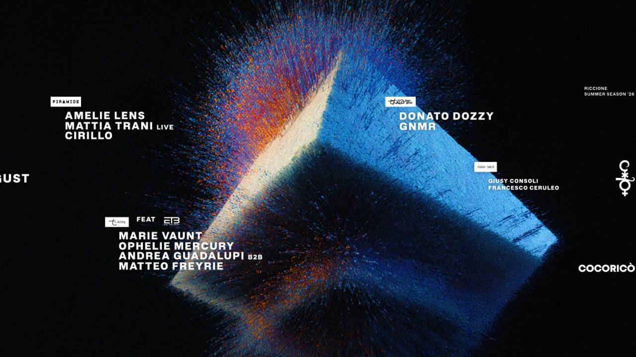 Amelie Lens, Mattia Trani, Marie Vaunt, Donato Dozzy