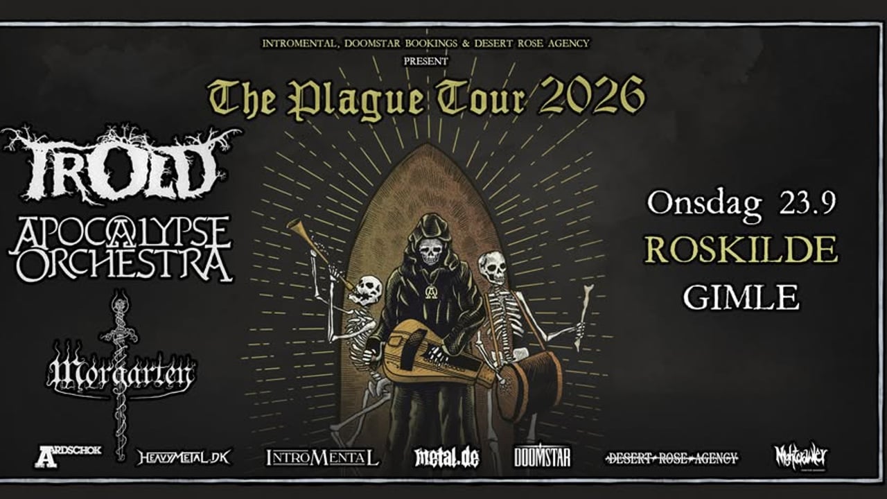 APOCALYPSE ORCHESTRA (SE) + TROLD (DK) + MORGARTEN (CH)