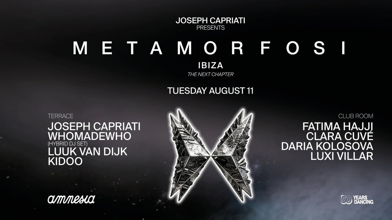 Joseph Capriati presents Metamorfosi