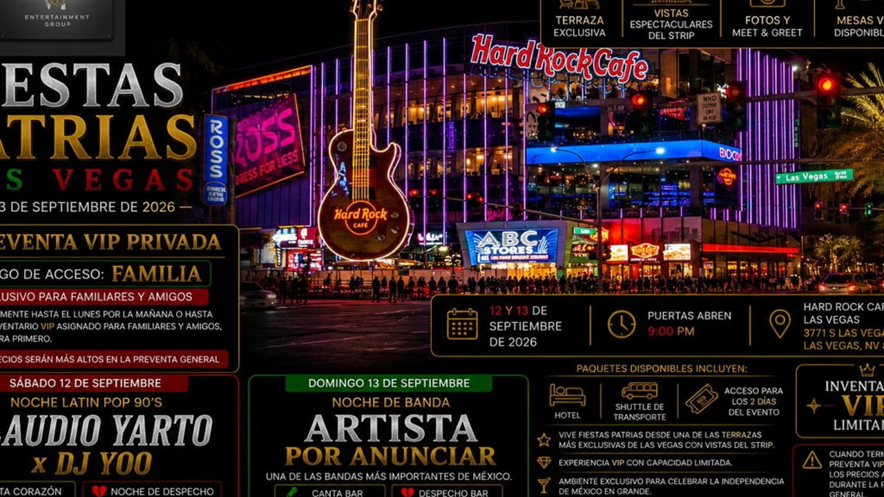 Fiestas Patras LAS VEGAS Strip 2026