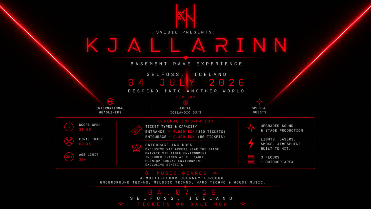 SVIÐIÐ PRESENTS: KJALLARINN