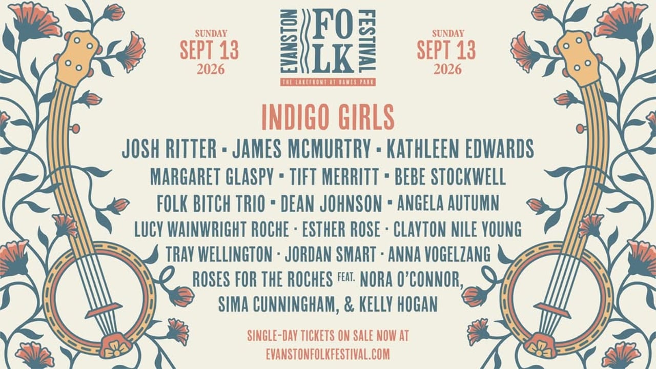 Evanston Folk Festival 2026 - SUNDAY