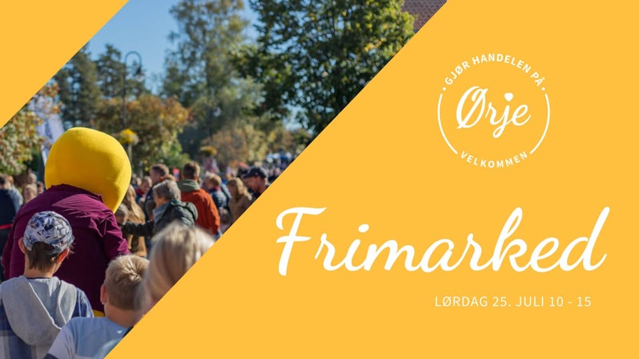 Frimarked i sommer Ørje
