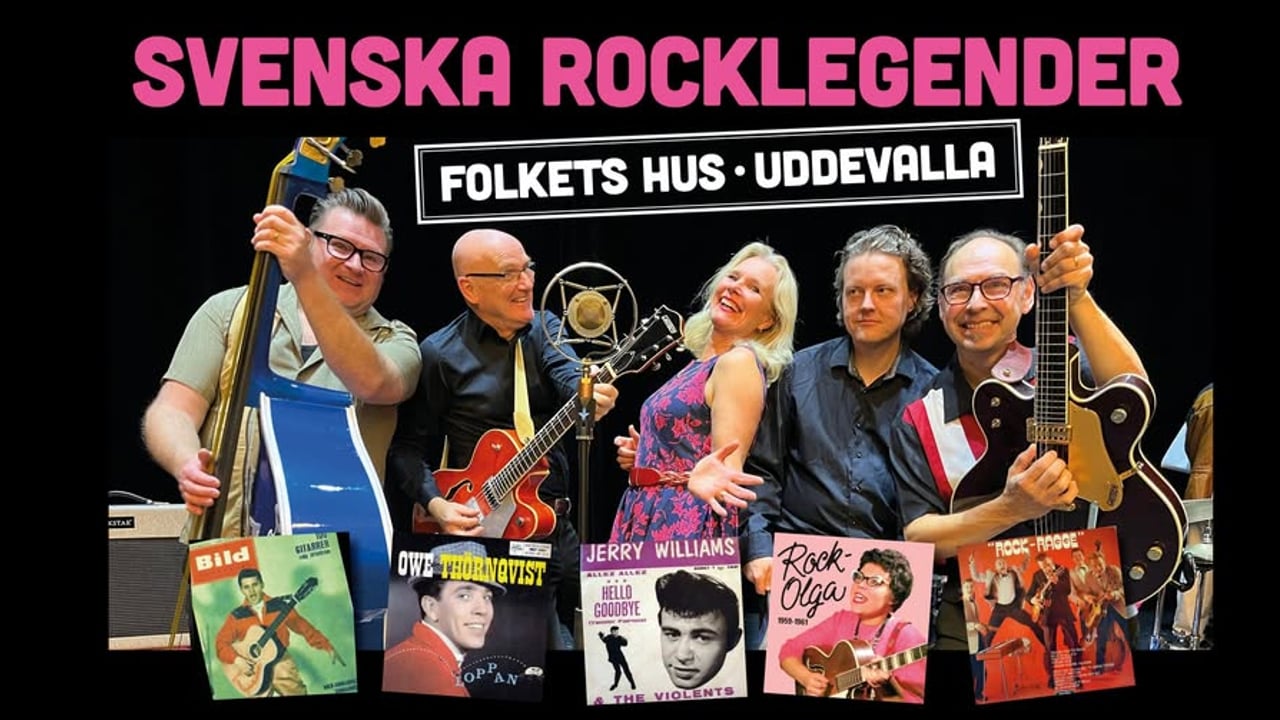 Svenska rocklegender - Folkets Hus