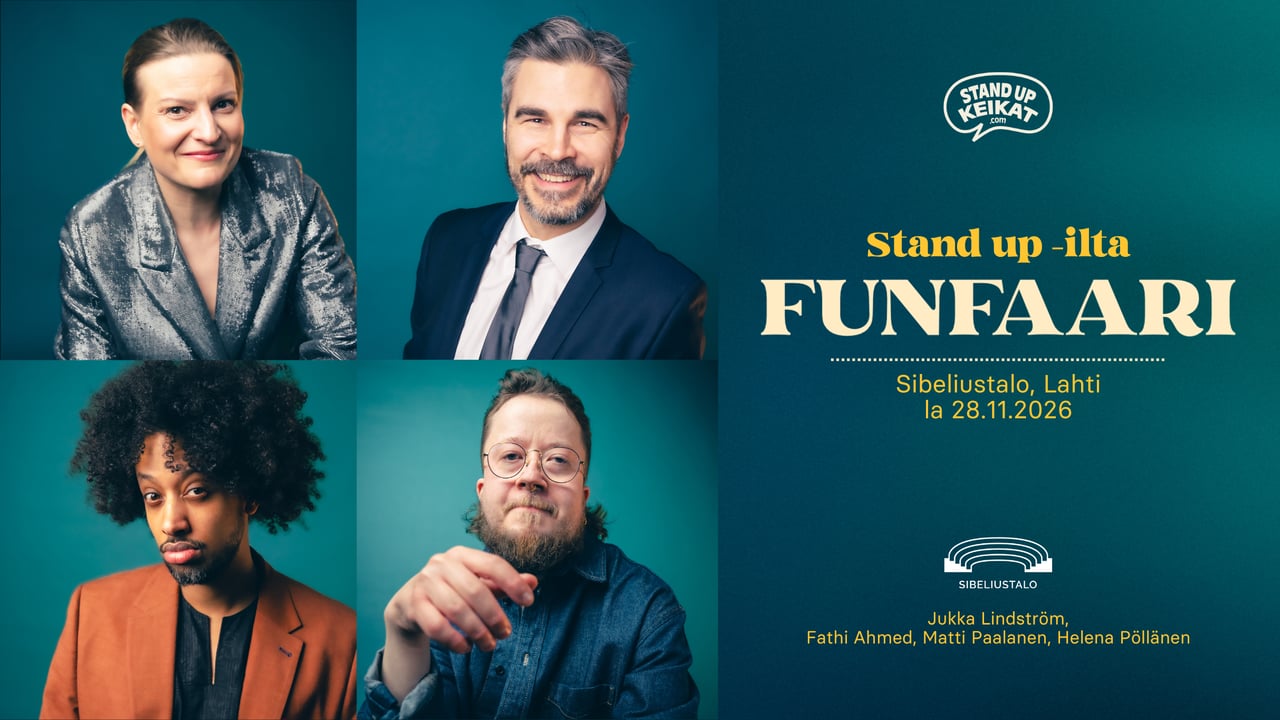 Stand up -ilta Funfaari
