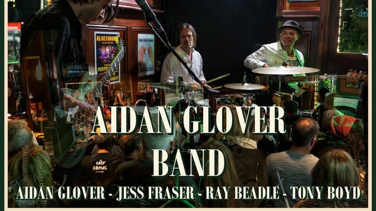SUNDAY GOT THE BLUES: FREE! Aidan Glover Band (monthly jam)​ / Paddo Lounge