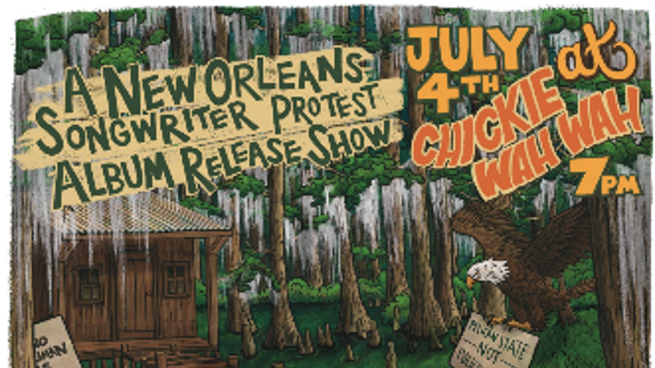 A New Orleans Songwriter Protest Album Release Benefit Show ft. Paul Faith & Friends